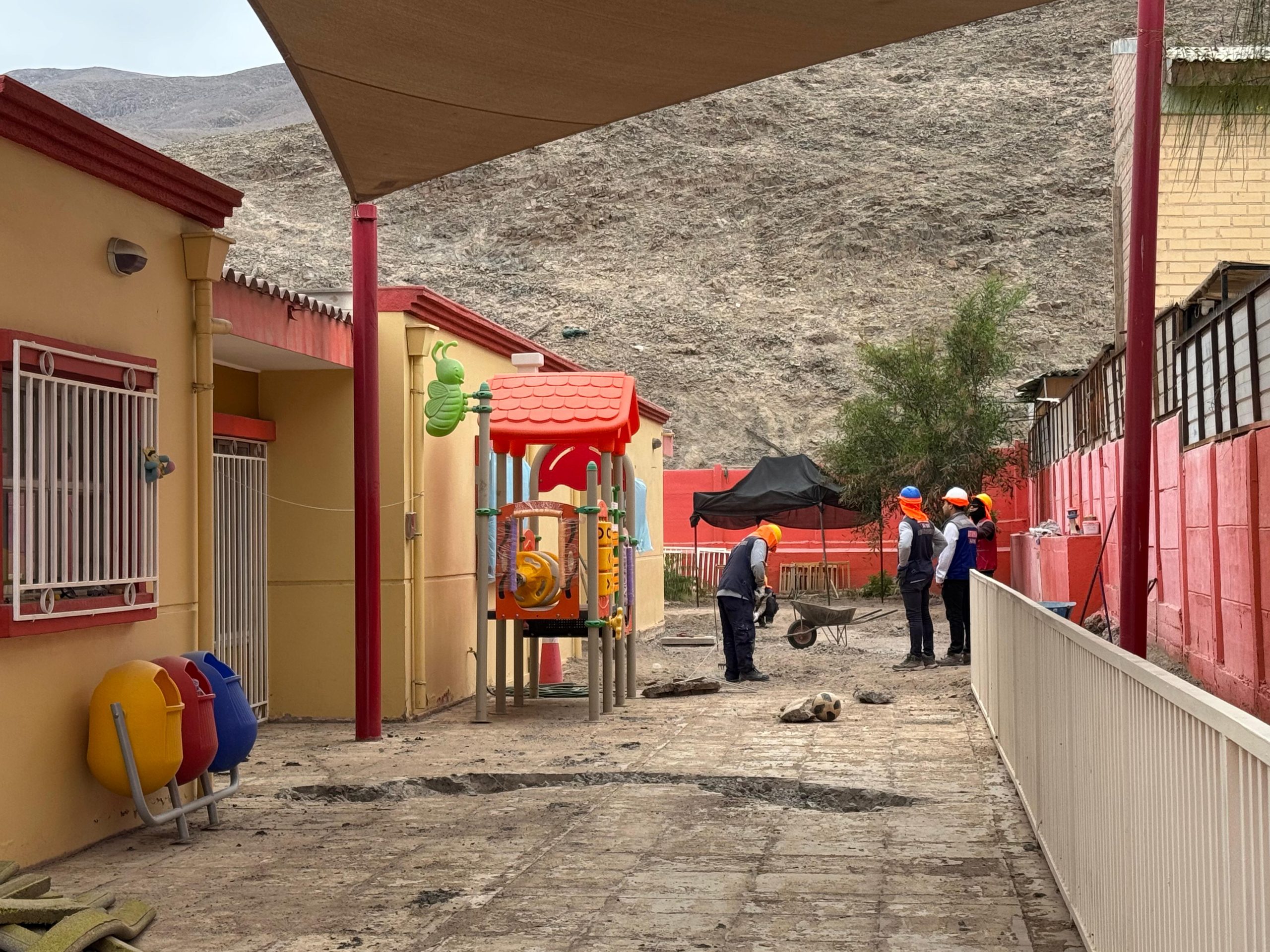 Comienzan las obras para la salacuna y jardín infantil Cantaritos de Greda de Copiapó
