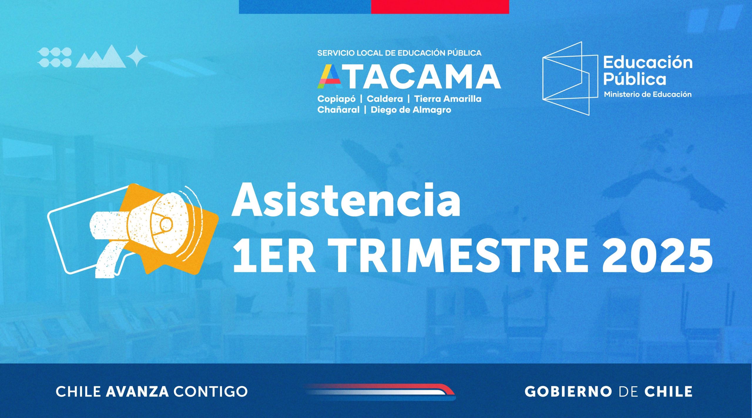 SLEP Atacama reporta alza en la asistencia escolar durante el primer trimestre 2025