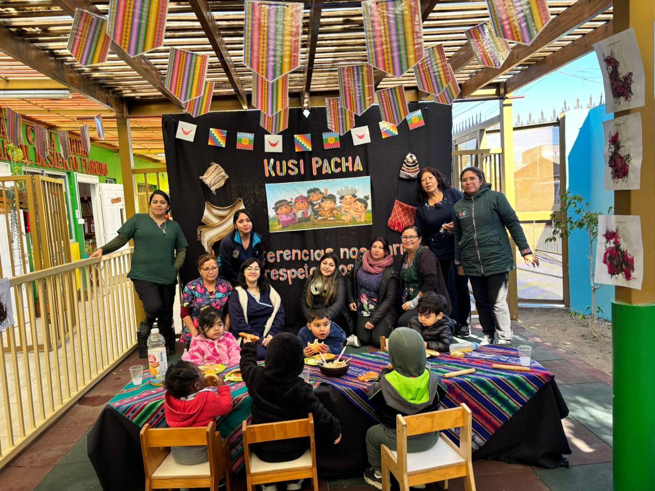 Jardín Infantil Desierto Florido celebra el receso de invierno y el Día Nacional de los Pueblos Indígenas