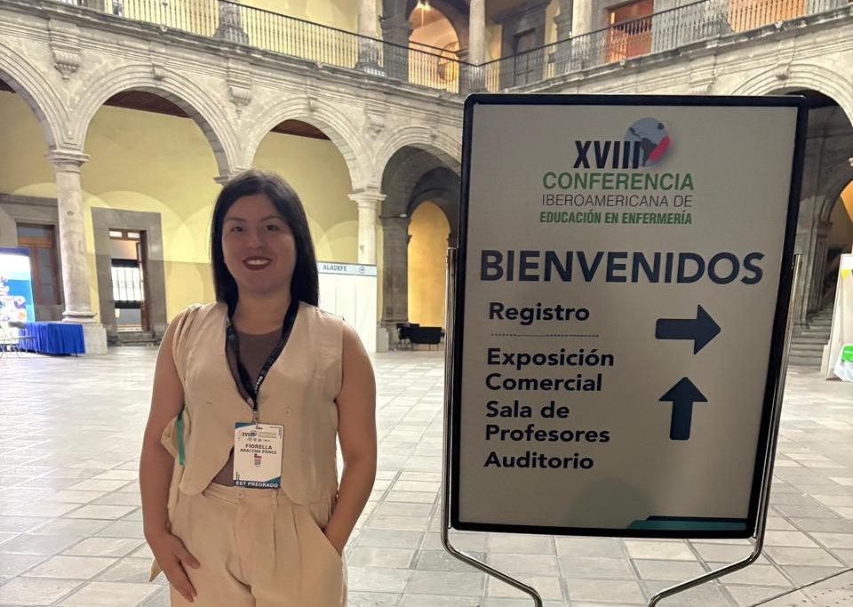 Desde la Escuela El Chañar hasta México: experiencia de práctica en salud escolar es presentada en congreso internacional de enfermería UDA