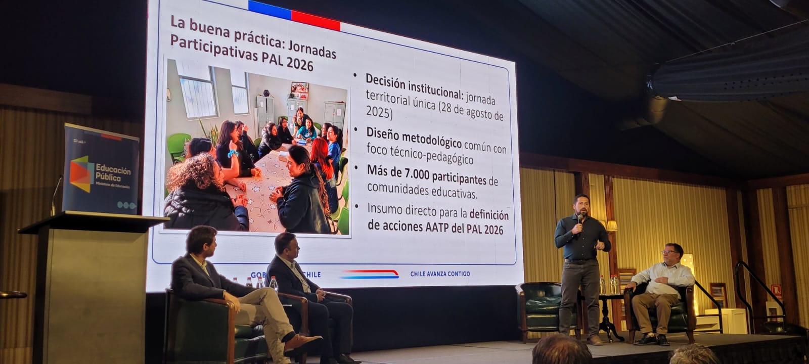 SLEP Atacama participa en la V Conferencia Nacional de Directoras y Directores de la Educación Pública