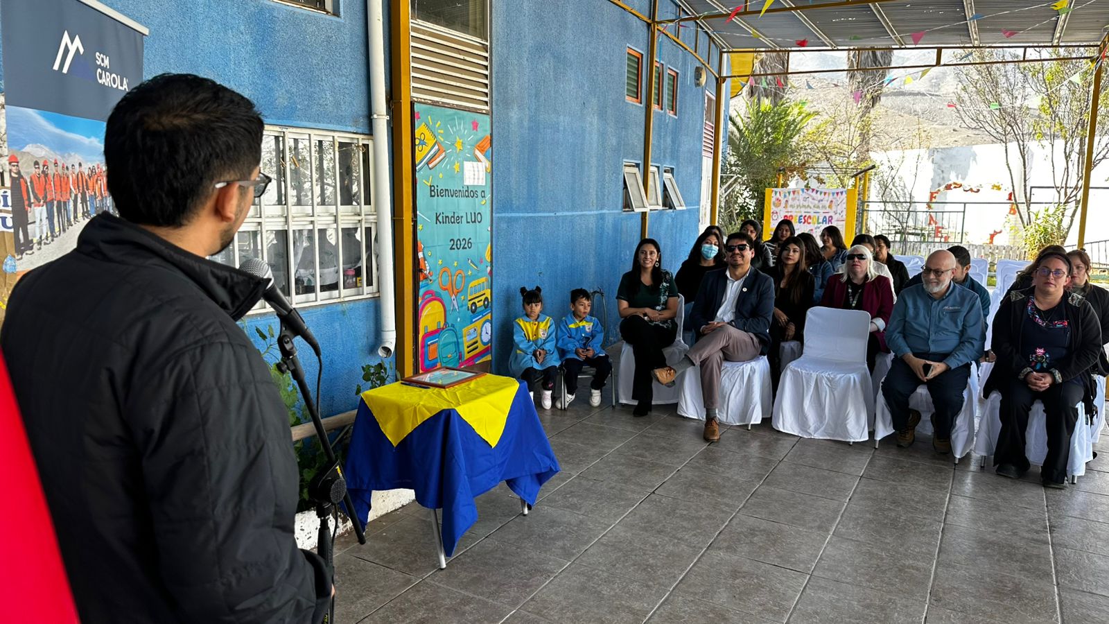 Instancia colaborativa permite generar proyecto que fortalecerá la educación inicial de la Escuela Luis Uribe Orrego de Tierra Amarilla