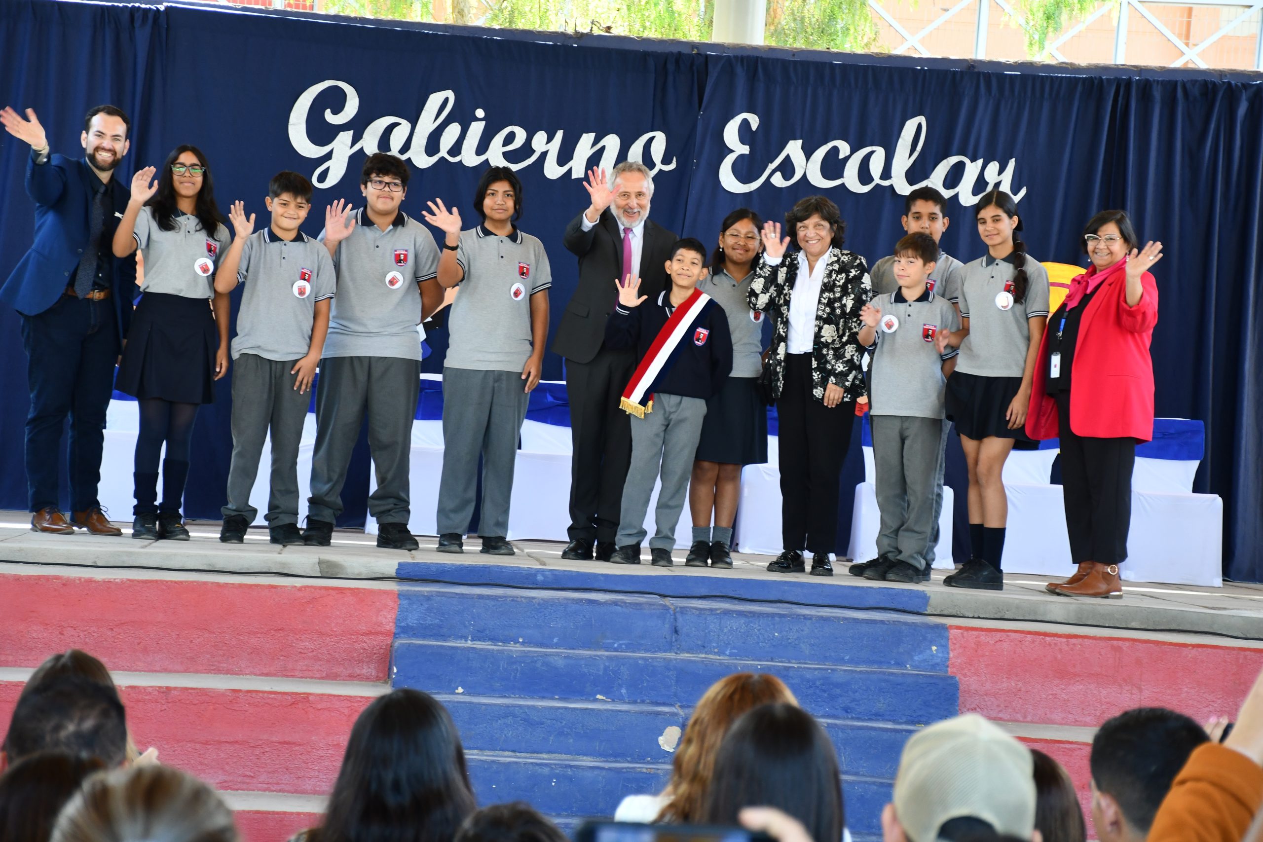 Escuela Manuel Rodríguez realiza ceremonia de cambio de mando de su Gobierno Estudiantil