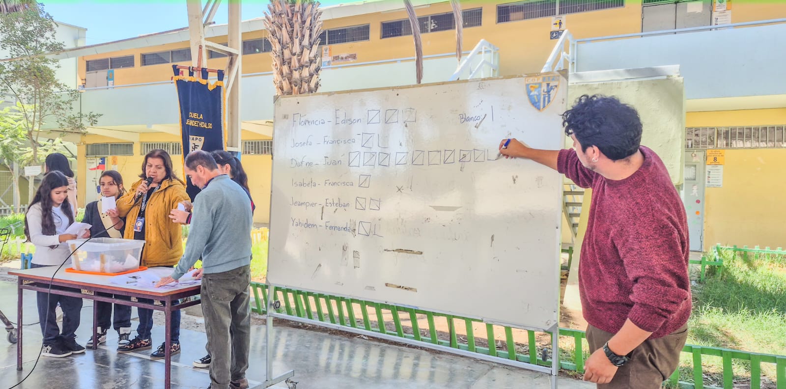 Escuela Jesús Fernández Hidalgo realiza elecciones de Centro de Estudiantes