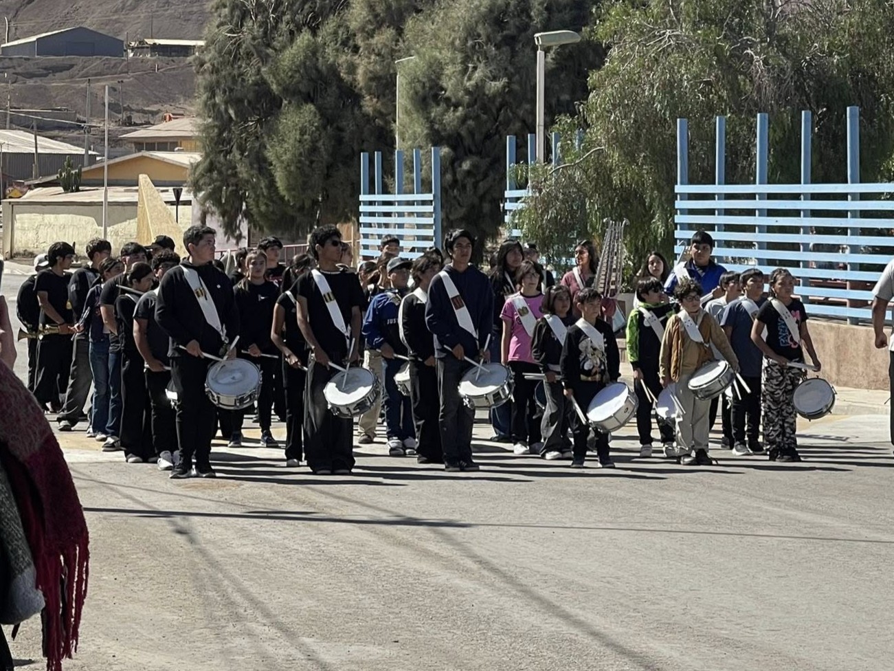 Escuela Pedro Luján realizó encuentro de bandas junto a agrupación municipal de El Salado