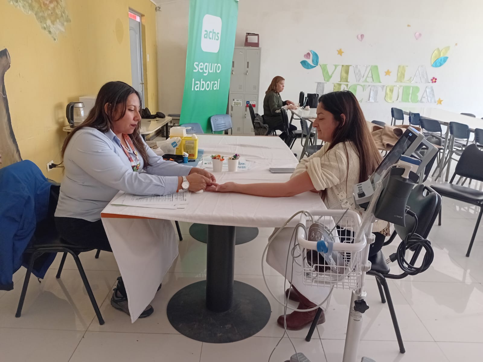 Liceo Jorge Alessandri Rodríguez realizó jornada de salud preventiva junto a la ACHS