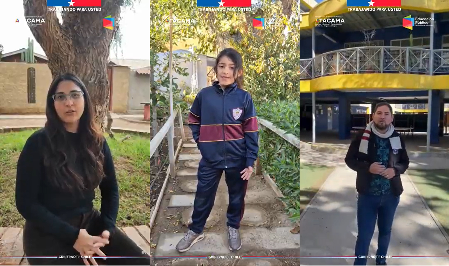 Comunidades promueven la asistencia y la revinculación educativa en SLEP Atacama a través de cápsulas audiovisuales