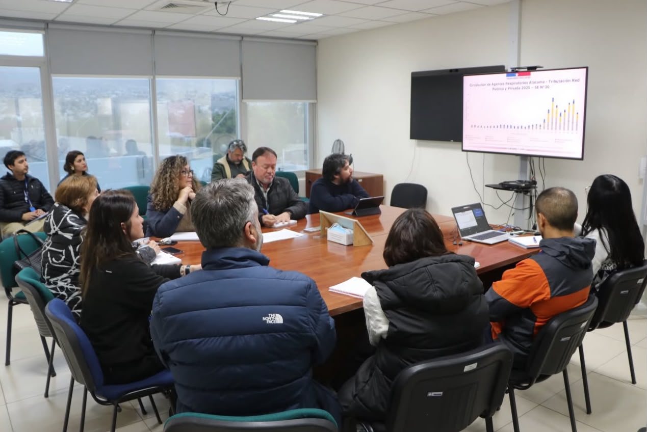 SLEP Atacama fortalece coordinación preventiva frente a enfermedades respiratorias