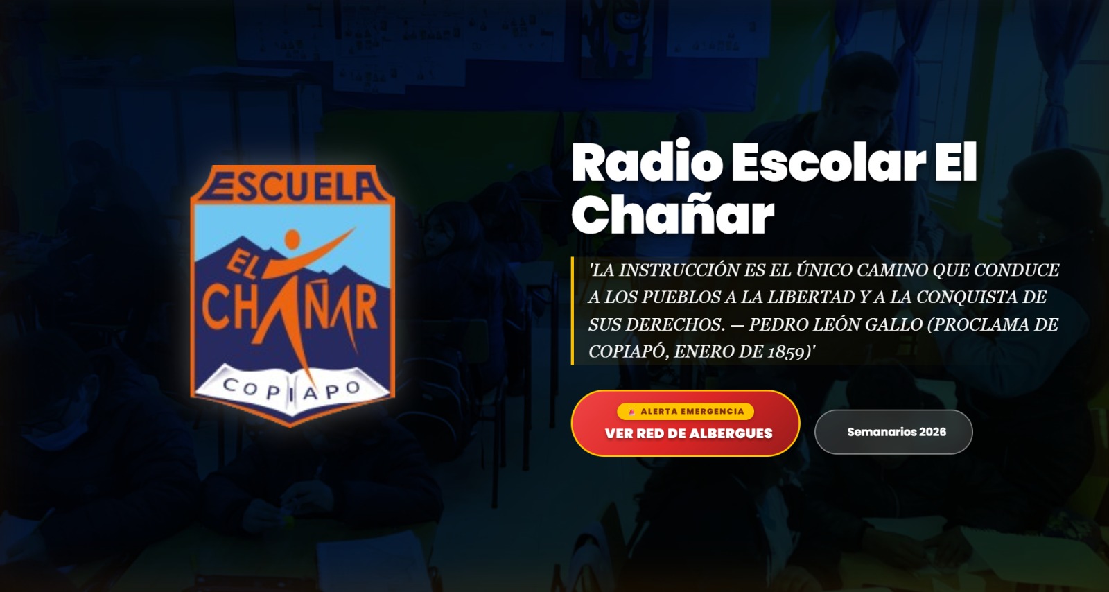 Información y prevención: el trabajo que impulsa la Escuela El Chañar