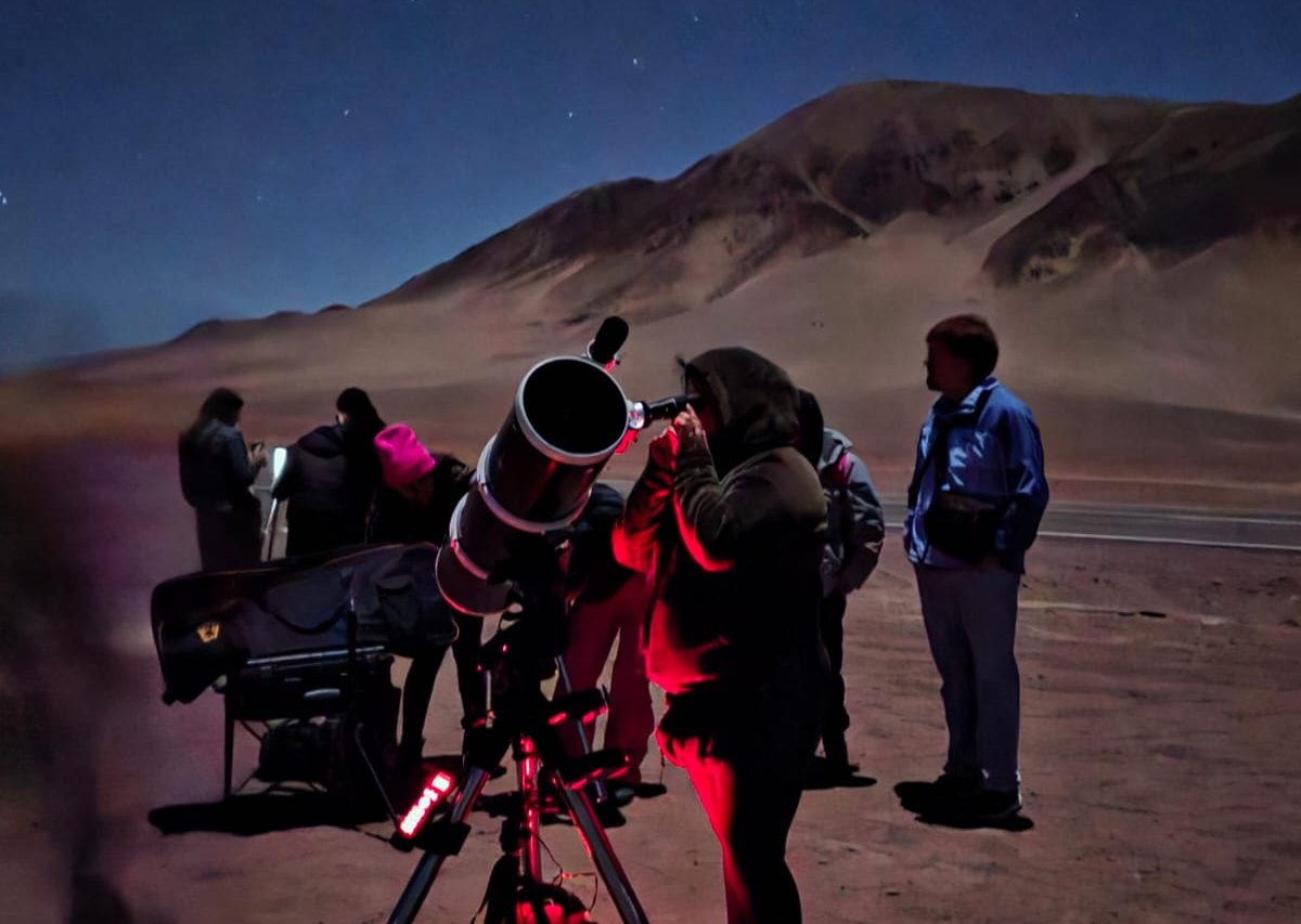Comunidades educativas fortalecen la enseñanza de las ciencias a través de observación astronómica en Atacama