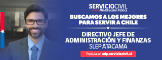 &nbsp;Postulación Servicio Civil, Jefe DAF